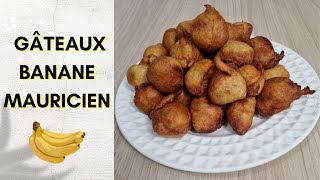 Gâteaux Bananes Mauricien 😋🍌 [upl. by Kazimir]