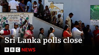 Polls close in Sri Lanka presidential election  BBC News [upl. by Spiers]