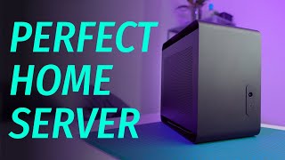 The Perfect Home Server Build 18TB 10Gbit LAN Quiet amp Compact [upl. by Llezniuq]