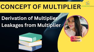 NET JRF Economics  Macroeconomics Lesson 10 Derivation of Multiplier Effect  MPC amp Multiplier [upl. by Tigges43]