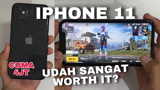 Akhirnya Beli iPhone 11 128gb Test Game PUBG Mobile dan Review Kamera [upl. by Neicul926]