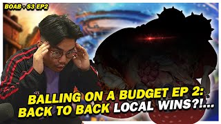 BACK TO BACK 50 LOCALS WINS WITH BUDGET TRAPTRIX BALLING ON A BUDGET SEASON 3 EP 2 [upl. by Ivers]