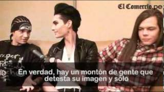 Entrevista a Tokio Hotel en Lima Perú por EL COMERCIO [upl. by Chung]