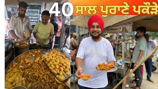 ਯਮੁਨਾਨਗਰ ਦੇ 40 ਸਾਲ ਪੁਰਾਣੇ ਪਕੌੜੇ  Yamunanagar Street Food  Punjabi Vlogger  Ramanpunjabitadka [upl. by Cestar306]