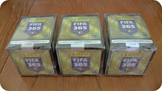 COMPLETE BOOSTER BOX  Panini FIFA™ 365 2017 Official Sticker Collection  UNBOXING [upl. by Ycaj]