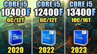 i510400F vs i512400F vs i513400F  How Much Performance Improvement [upl. by Odnamra]