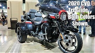 2020 HarleyDavidson CVO TriGlide quotFirst Lookquot│All Colors Shown [upl. by Crellen]