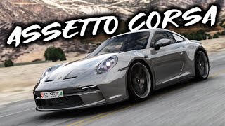 Assetto Corsa  2022 Porsche 911 GT3 992 Touring Manual [upl. by Athalee]