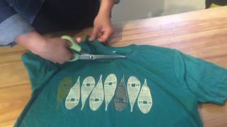 No Sew Customized Tee Tutorial [upl. by Eerhs]