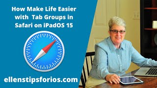 How To Make Life Easier with Tab Groups in Safari on iPadOS 15 [upl. by Ignace]