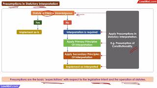 What are Presumptions in Statutory Interpretation External Aids to Interpretation of Statutes LLB [upl. by Adner820]