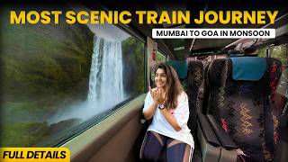 Mumbai to Goa In Indias Fastest Train Vande Bharat  Full Details with Costing  Most Scenic Route [upl. by Tanberg]