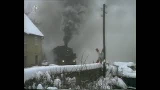 Dampflok Annaberg  Crottendorf Deutsche Reichsbahn DDR Erzgebirge [upl. by Ezri]