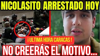 🔥 ¡CAÍDA FAMILIAR ESTE es el BRUTAL MOTIVO de la DETENCIÓN del HIJO DE MADURO NICOLACITO [upl. by Cassella]