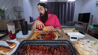 The Ultimate Costco Banquet 14800 Wholesale Calories  BeardMeatsFood [upl. by Pancho141]