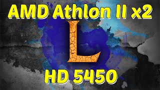 AMD Athlon II x2 27ghz  HD 5450 League of Legends LOL Recording with fraps [upl. by Angelica]