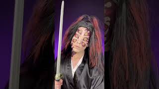 Demon Slayer Kokushibo Cosplay Tutorial [upl. by Ichabod]