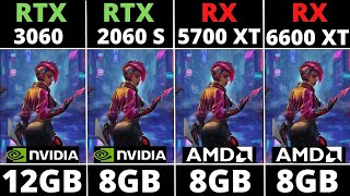 RTX 3060 VS RTX 2060 S VS RX 5700 VS RX 6600 XT  IN 2023 [upl. by Yreved614]