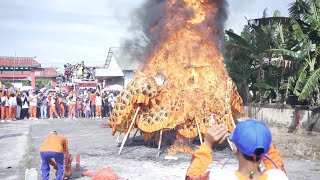 ATRAKSI NAGA TERAKHIR SEBELUM DI BAKAR DI PONTIANAK [upl. by Iramaj]