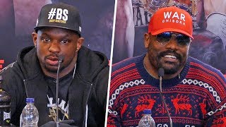 Dillian Whyte vs Dereck Chisora 2 FINAL PRESS CONFERENCE  Matchroom Boxing [upl. by Irvine]