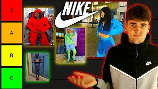 The Best Nike Tech Fleece Tier List [upl. by Demmahum]