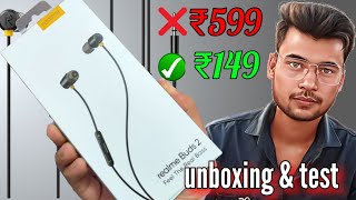 realme Buds 2 Wired Headset Black In the Ear Best Earphones Under rs500 [upl. by Adirem]