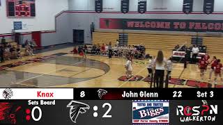 High school Gameday  John Glenn vs Knox on RCSPN [upl. by Refenej]