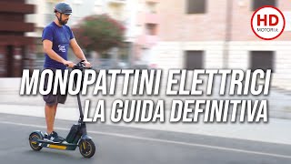 GUIDA DEFINITIVA MONOPATTINI ELETTRICI pro e contro ACCESSORI DA AVERE e consigli [upl. by Madox27]