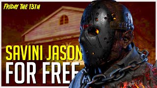 HOW TO GET SAVINI JASON 2023 STILL WORKING Friday the 13th The Game [upl. by Elleinaj]