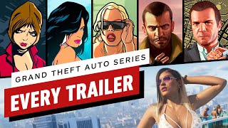 Every Grand Theft Auto Trailer From GTA to GTA 6 [upl. by Krutz193]