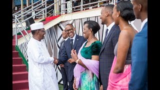 KAGAME amp FAMILY BID FAREWELL TO INAUGURATION GUESTS [upl. by Irem]