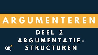 Argumenteren argumentatiestructuren 24 [upl. by Gudren325]