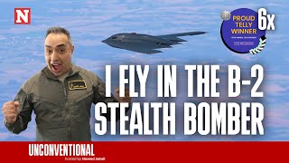 I Fly in the B2 Stealth Bomber [upl. by Moreville]