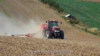 CASEIH Magnum 310 amp VÄDERSTAD Rapid 600 A [upl. by Shaylynn354]