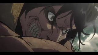 Eren Vs Reiner  Attack On Titan S2 Dub [upl. by Nylaret754]