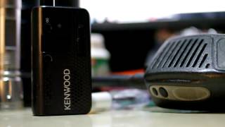 Kenwood PKT03 radio test  2（with Motorola Radius GP350） [upl. by Ramyaj]