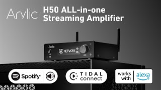 🔥The Latest Streaming Amplifier 2023 Works with Alexa amp Spotify Connect amp Tidal Connect [upl. by Yeslek]