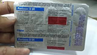 Pantosec D SR Capsule  Domperidone amp Pantoprazole Capsule  Pantosec D SR Capsule Uses review [upl. by Yelsna]