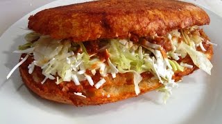 Recetas de comida mexicana Como hacer PAMBAZOS receta  112  comida mexicana [upl. by Drazze]