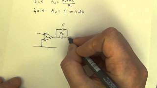 Frekvensberoende förstärkarkopplingar med operationsförstärkare [upl. by Inessa637]