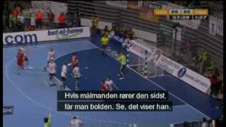 Danmark vs Tyskland  Håndbold EM 2009 [upl. by Nylasoj179]