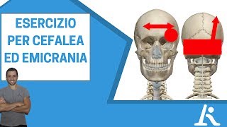 Esercizio per emicrania e cefalea muscolo tensiva [upl. by Edwine]