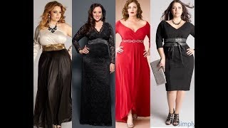 VESTIDOS LARGOS PARA GORDITAS♥MODAGORDITAS [upl. by Siol]