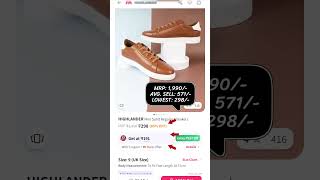 Highlander Solid Men Regular Sneakers highlander mensneakers menshoes sneakers [upl. by Asilla601]