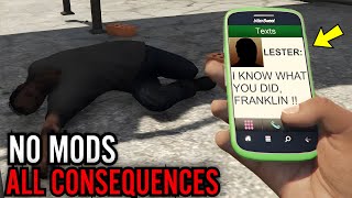 What happens after TREVORS DEATH in GTA 5  NO MODS [upl. by Etteyafal623]