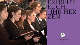 JS Bach  Cantata BWV 66 quotErfreut euch ihr Herzenquot J S Bach Foundation [upl. by Notnyw101]