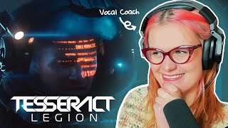 Vocal Coach 1st Time Reaction to TesseracT  quotLegionquot [upl. by Artima183]