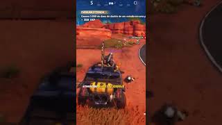 FORTNITE ELIMINEI ELE COM SEU PRÓPRIO CARRO fortnite fortniteclips fortnitebattleroyale shorts [upl. by Ruyle]