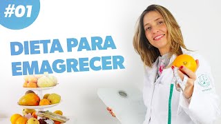 Dieta para Emagrecer  PARA EMAGRECER DE VEZ · Parte 1 [upl. by Alva]