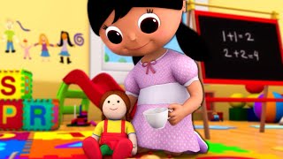 Miss Polly had en Popje 🧸  Little Baby Bum  Moonbug Kids Nederlands  Kindertekenfilms [upl. by Sihunn]